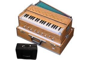 Musician's Mall Kirtan Deluxe Harmonium. An Excellent Indian Instrument for Kirtan, Bhajan and Devotional Music. The Oldest and Most Reputed Indian Musical Instrument Store in the US.