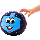 Rite Lite Hanukkah Plush Dreidel Ball Chanukah Gifts Goodie Bag Prizes Jewish Holiday Party Favors Squeeze to Play Cuddly, Soft & Squishy Cute Judaica Decorations Jewish Hostess Gift For Hours of Fun!
