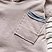 Toddler Kids Clothes Set Baby Boy Girls Outfits Hooded Stripe T-shirt Tops+Pants by Vovotrade (12M, Gray)