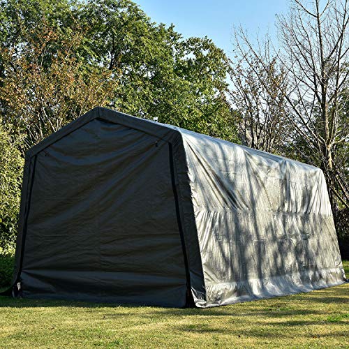Bestmart INC 10x15ft Heavy Duty Carport Portable Garage Storage Shed Canopy - Thumbnail 3