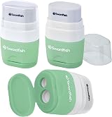 Swordfish Twin Combo Pastel Double-Hole Pencil Sharpener and Eraser view 3
