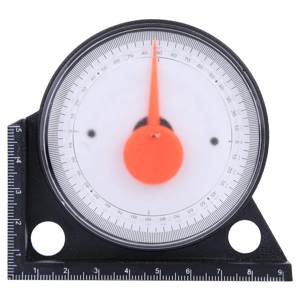 Samfox Slope Inclinometer - Plastic Multifunctional Slope Inclinometer Angle Finder Measuring Tool