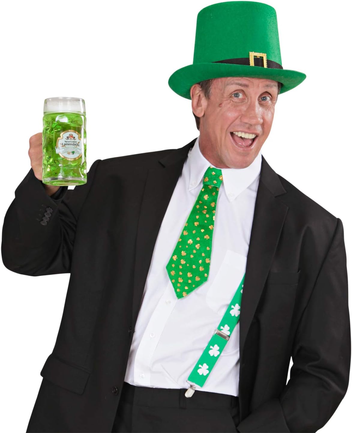 com-four® Leprechaun, Kobold Costumes, St. Patrick's Day outfits and accessories for Irish Festival - Image 5
