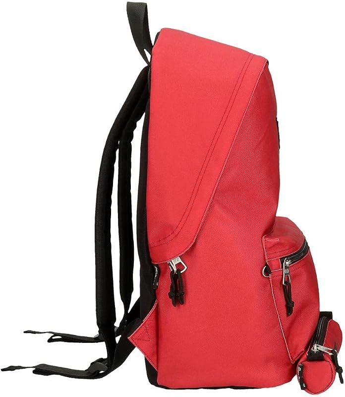 410034285 Aris Ever 24l Rucksack, Einheitsgröße, rot, Laptop-Rucksack + Schultasche