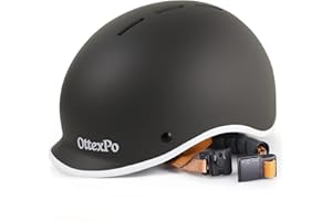 OTTEXPO Bike Helmets for Adult, Retro Adustiable Helmets, Lightweight Bicycle Sporty Helmets
