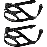 Universal Silicone Replacement Scuba Mask Strap, Swimming Goggles Bungee Headband Accessories for Diving Snorkeling 2PCS