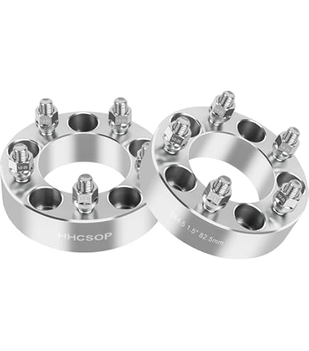 4 PC 1.25 WHEEL SPACER ADAPTERS 5x120 to 5X4.5 | 5x120 to 5x114.3 Studs12x1.5