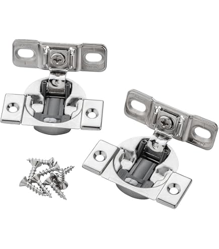 110 Degree Compact 39C Series Blumotion 1-1/2\" Overlay Screw-On Self-Closing Cab