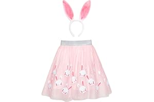 Sunny Fashion Girls Skirt Blue Heart Sequins Sparkling Tutu Dancing Size 2-12