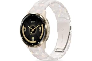 Compatible with Garmin Venu 3 Watch Band Resin, Venu 2/Venu 4 45mm, 22mm Strap Compatible for Forerunner 265/255/Vivoactive 4