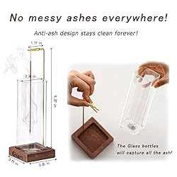 Ceremony Incense Holder，2 Pack Wood Incense