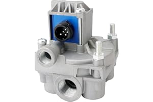 ABS Relay Valve, Compatible with Wabco 4721950330 Meritor S4721950330, 12V Trailer ABS Modulator Valve, Anti-Lock Braking Sys