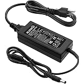 ALITOVE 12V Power Supply 6A 72W AC to DC Adapter 100~240V AC to DC 12 Volt 6 Amp Converter 12 vdc 6A 5.8A 5.5A 5.2A Transformer 5.5mmx 2.5mm 2.1mm Plug for LED Strip Light CCTV Camera DC Pump Fan