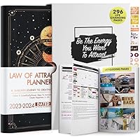 Law of Attraction Planner Sept 2023 to Dec 2024 - Weekly and Monthly, a 16-Month Productivity Planner, Hourly Planner, Work P