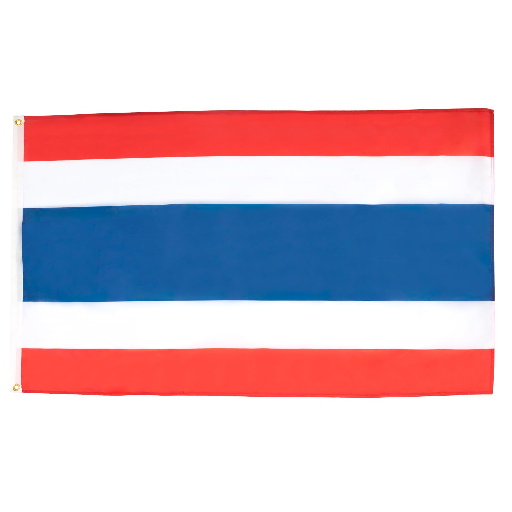 AZ FLAG - Thailand Flag - 3x5 Ft - Light Polyester Thai Banner with Two Brass Eyelets - Fade Resistant - Vivid Colors - 3' x 5' Feet - 150x90 Cm — image 1