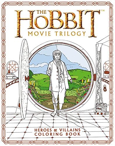 The Hobbit Movie Trilogy: Heroes and Villains Coloring Book Paperback – Illustrated, 7 Feb. 2017