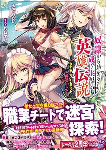 奴隷から始まる成り上がり英雄伝説 女剣士とメイドとエルフで最強ハーレム キングノベルス 45 Amazon Com Books
