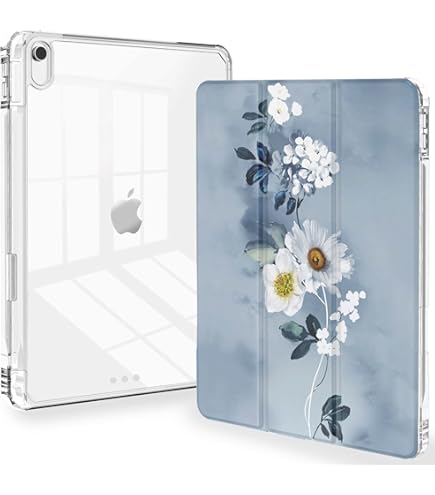 MEEgoodo Hülle Für IPad 11./10. Gen – Mit Stifthalter, Transparenter Rückseite Und Wake/Sleep-Funktion