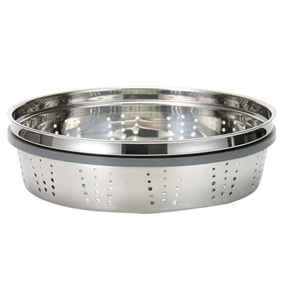 Staub 26 cm Dämpfeinsatz, Gusseisen, dunkelblau 29 x 29 x 9 cm