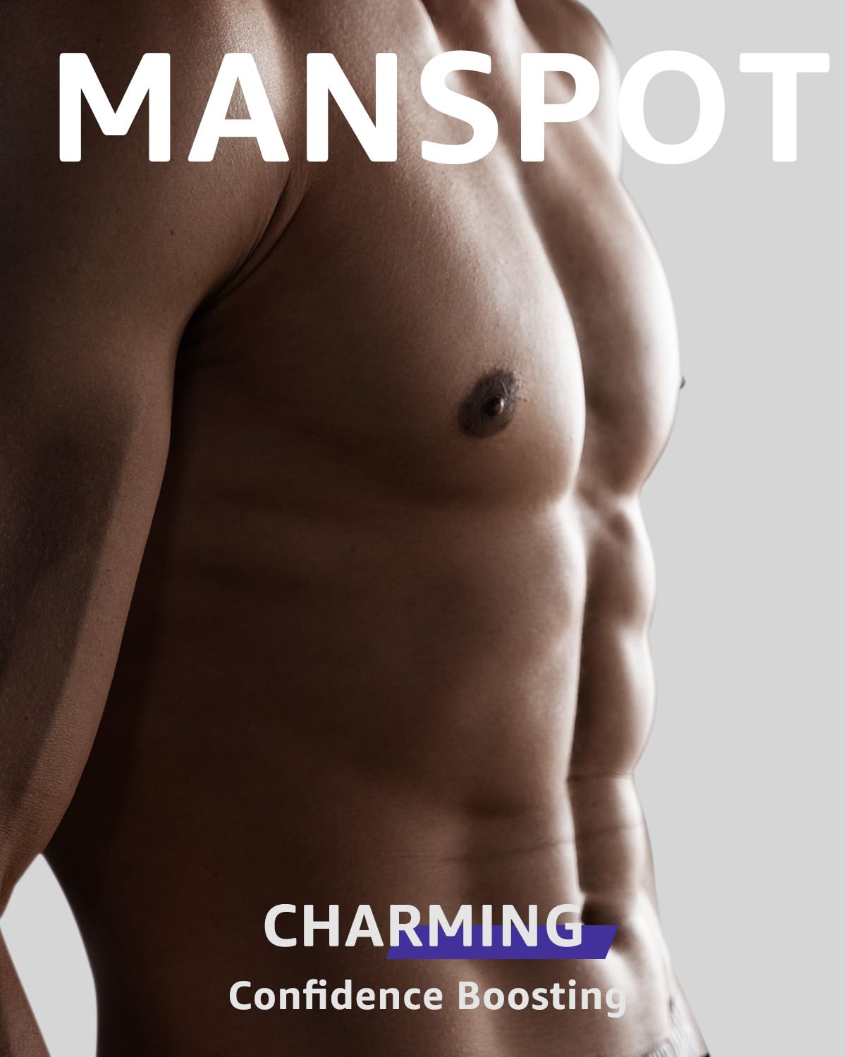 MANSPOT Manscape Body Trimmer for Men, Dual Head Foil Blades Ball Trimmer/Shaver, Pubic Groin Hair Trimmer Waterproof Foil Shaver Mens Grooming Trimmer 90 Minutes Shaving After Fully Charged
