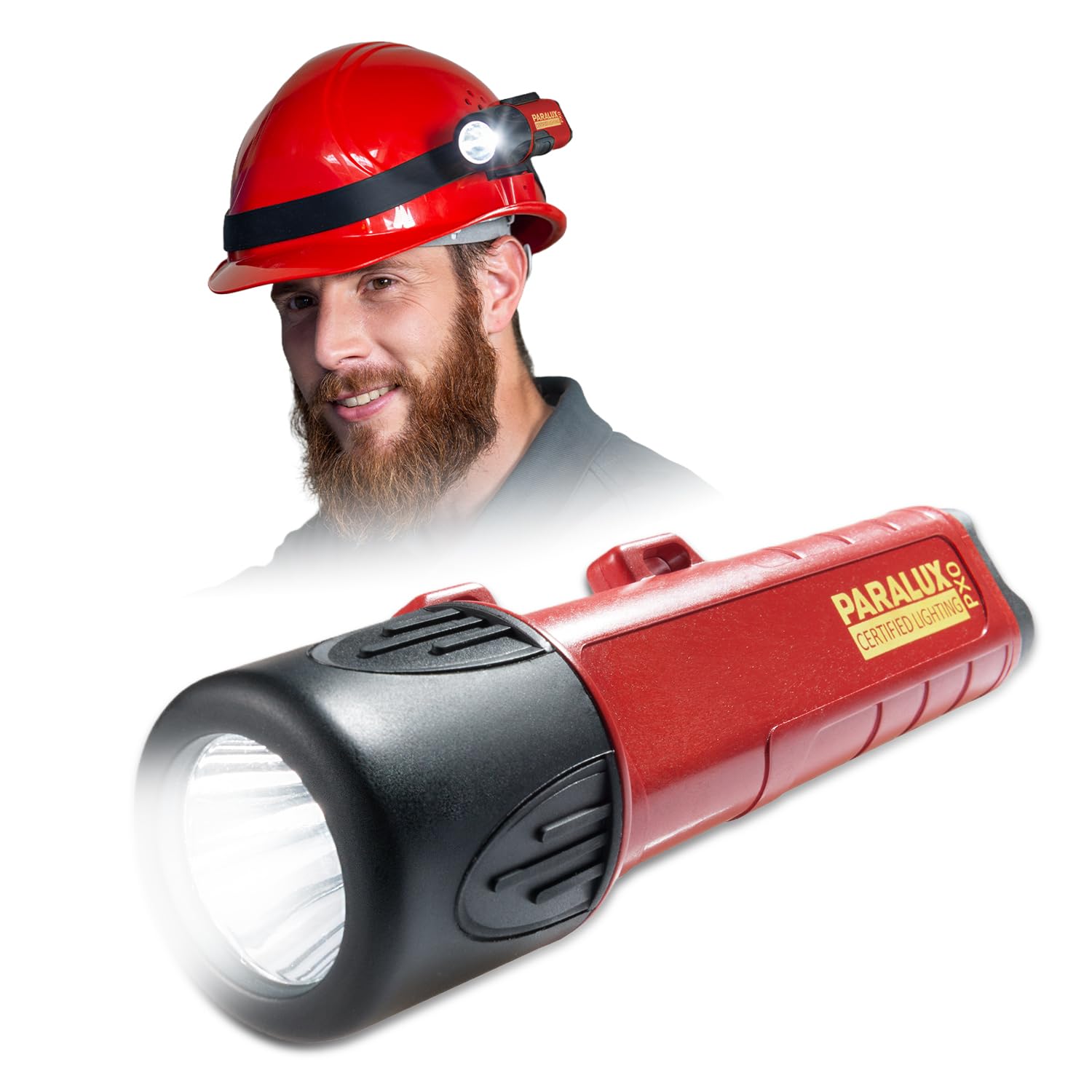 Parat "Paralux PX0" Flashlight, Red/Black