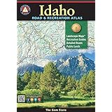 Idaho Road & Recreation Atlas (Benchmark Recreation Atlases)