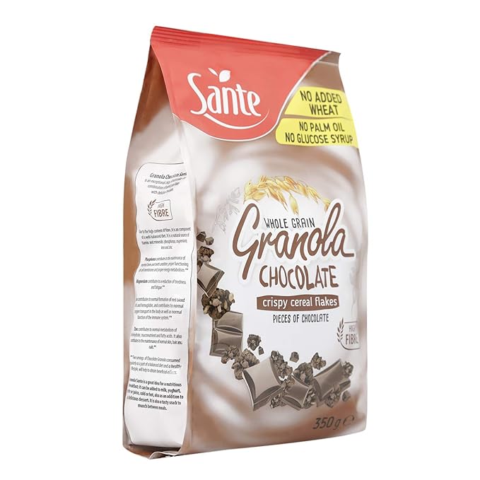 Sante Chocolate Granola, 350g Amazon.in Grocery & Gourmet Foods