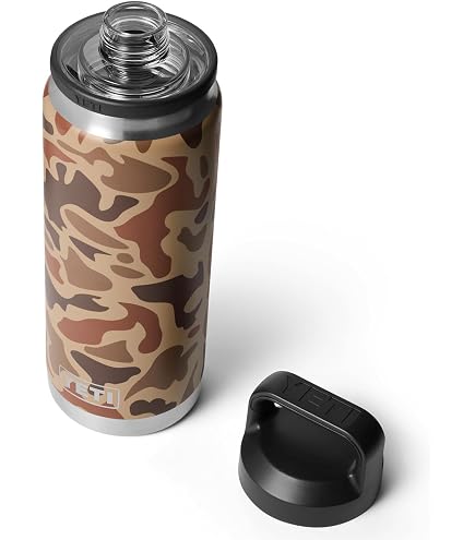 Amazon.com: YETI Rambler 26 oz Bottle Chug Cap, Tan Camo