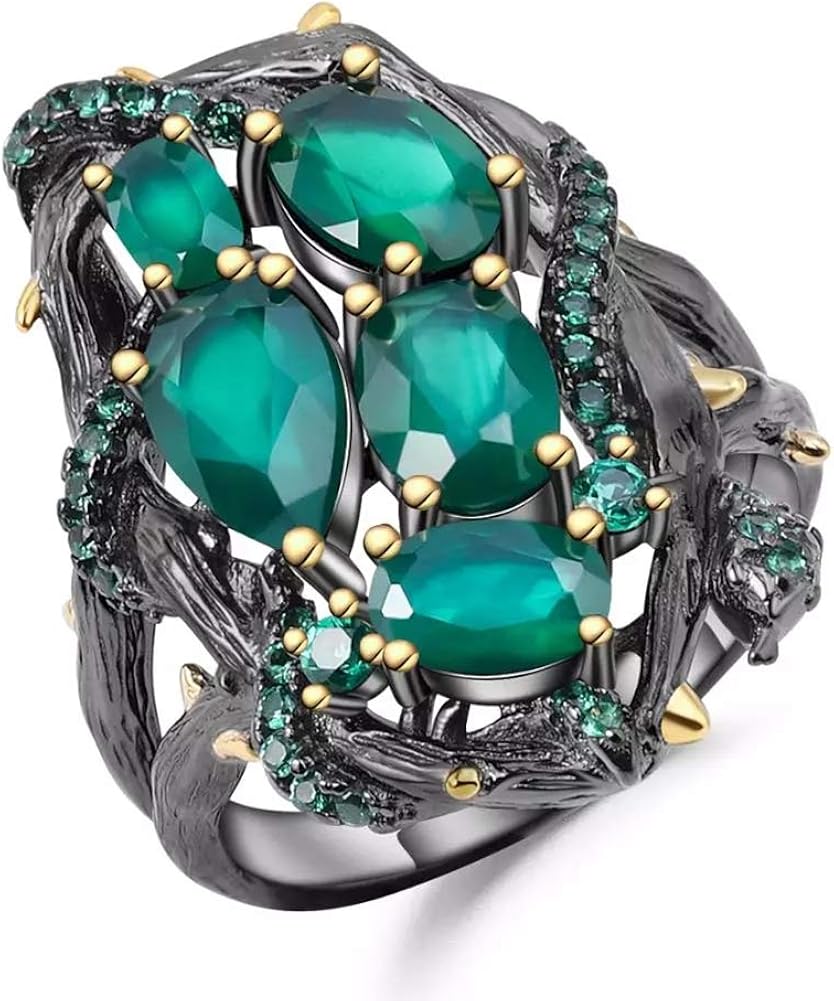 ANELLO ANELLO. In Oro Giallo E Bianco 18 Kt Realizzato A Serpente Con - Foto 12