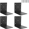 Heavy Duty Black Decorative Pergola Corner Bracket