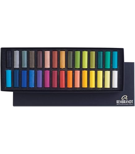 Amazon.com: Rembrandt Soft Pastel Traditional Box Set, 45-Piece