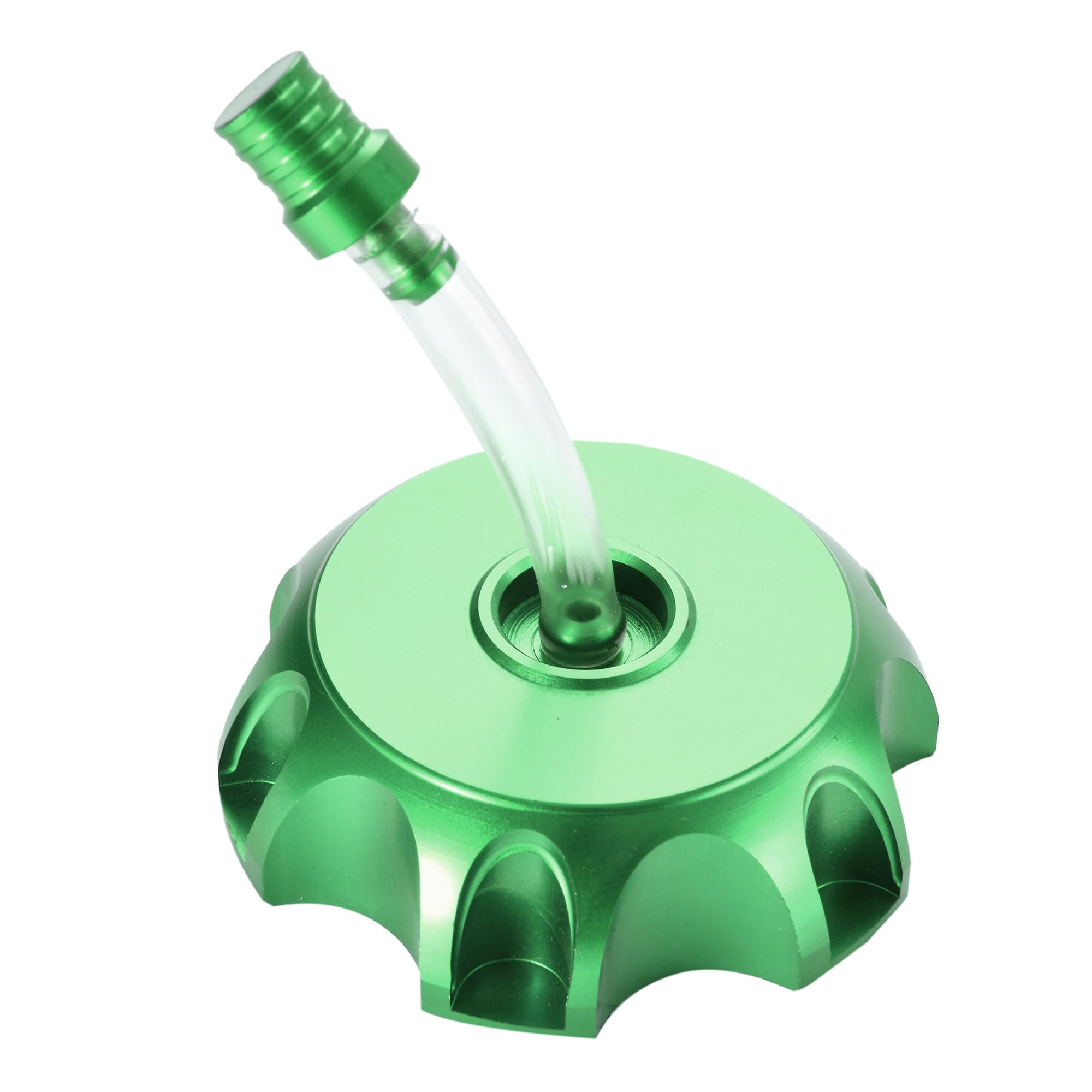 GOOFIT CNC Gas Fuel Tank Cap Valve Air Vent Replacement For Taotao Roketa Apollo SSR Chinese KLX110 TTR110 XR CRF 50cc 70cc 90cc 110cc 125cc 250cc Dirt Bikes Dirt Pit Bike Green