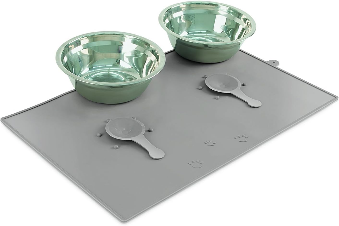 top paw stay put bowl and mat set