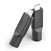 Gunovy 2 PCS Starlink Mini Cable Adapter DC to USB Type C Converter for Starlink Mini Accessories Input 20V Type C Male to DC 5.5 x 2.1mm Female Power Adapter Work with 100W PD Source Black