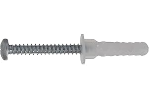 The Hillman Group 591301 Sharkie Anchor with Screw, 6-12-Inch, Zinc, 6-Pack