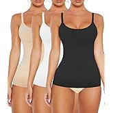 VVX Womens Shapewear for Women Tummy Control Tank Top Body Shaper Seamless Compression Camisole Tops