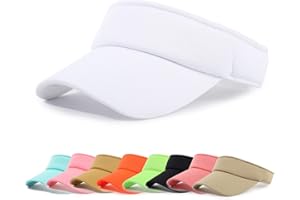 NTLWKR Sun Visor Hat Adjustable Velcro Outdoor Sports Cap for Men Women Adults