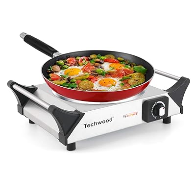 techwood hot plate single burner