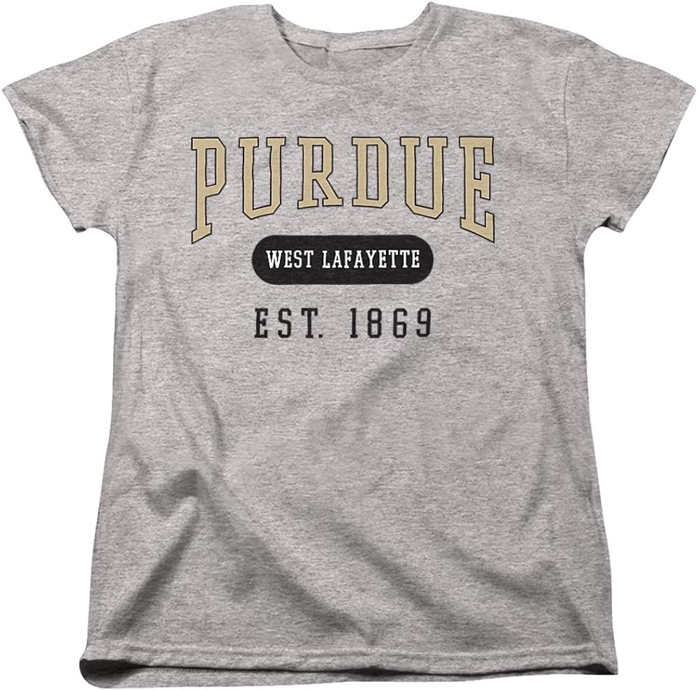 Purdue University Official Est. Date Women's T Shirt Clothing