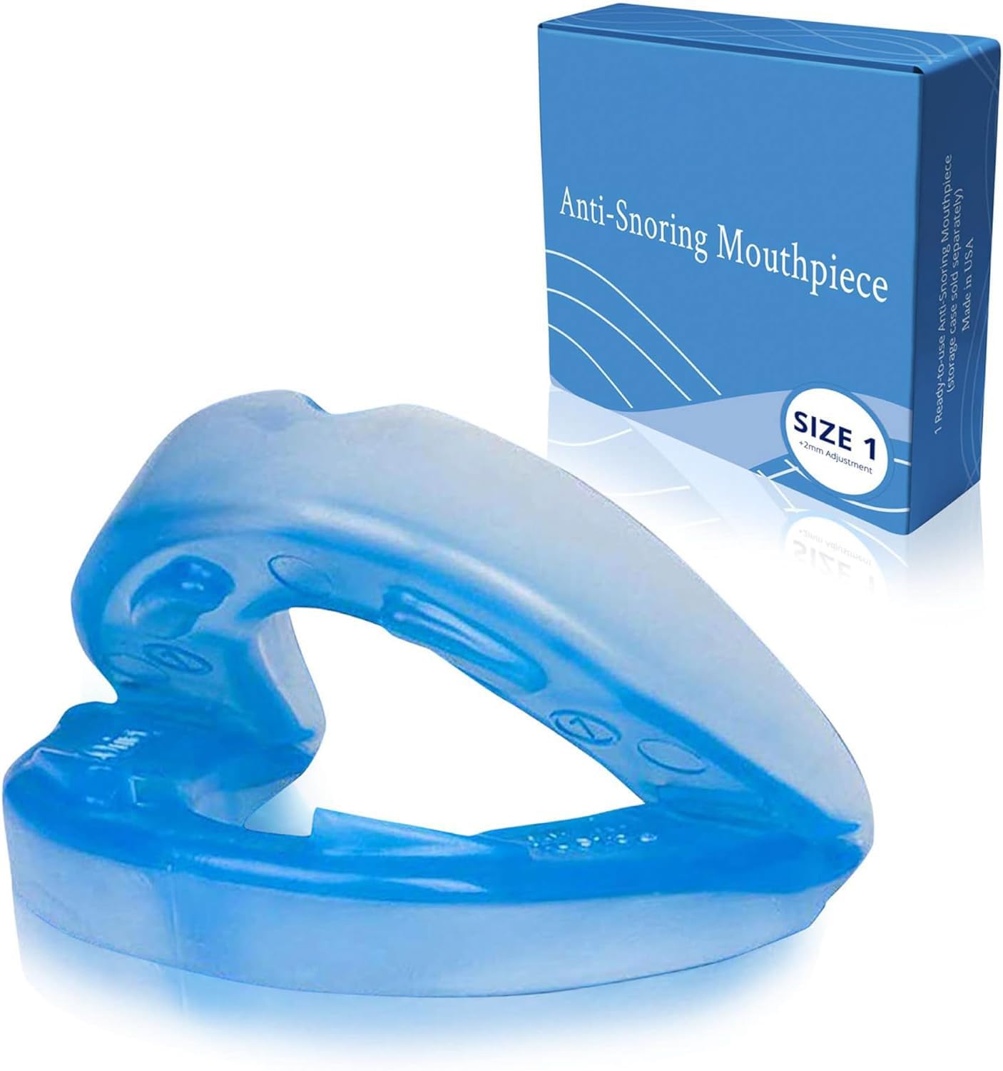 Comfort Size #1, Single Refill, Blue, Made in USA, BPA-Free, Medical-Grade Material (Blue)(Blues)