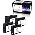 OCProducts Refilled Ink Cartridge Replacement 4 Pack for HP 950XL 951 for Officejet Pro 8610 8600 276DW 8100 8615 8620 (1 Black 1 Cyan 1 Magenta 1 Yellow)