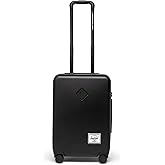 Herschel Supply Co. Heritage Hardshell Luggage, Black, Large Carry On-21 Inch