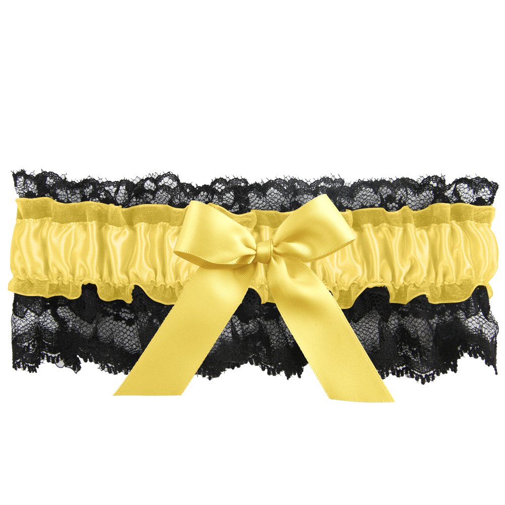 Ivy Lane Design Britney Garter, Black/Lemon