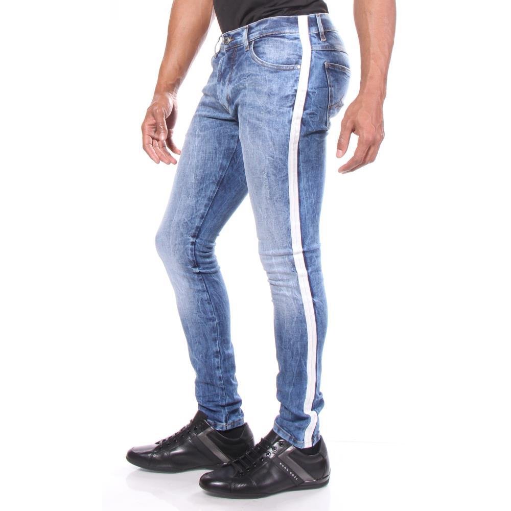 parasuco jeans with stripe