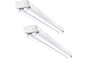 Madewell Living Ecomax 2-Pack 4Ft Strip Fixture, 4000 Lumen, 4000K Daylight, Design for Retail Stores, Parkaging Garage, Cano