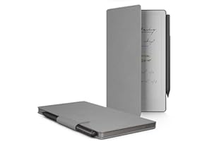Étui à rabat pour Remarkable Paper Pro Move 18,5 cm avec fonction veille/réveil automatique avec porte-stylo intégré et porte
