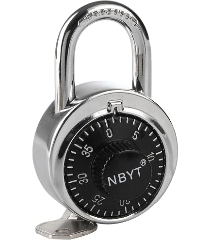 Candado Con Combinación PDP68 – Seguridad Sin Llaves, Arco De 11 Mm Resistente A Cortes, Ideal Para Taquillas, Cobertizos Y Portones