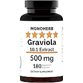 Graviola Extract 500 mg - 180 Capsules
