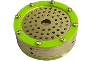 TINGUT Mic Core Capsule 34 mm Diameter Microphone Large Diaphragm Cartridge 0.4 Microns Thickness for Studio Condenser