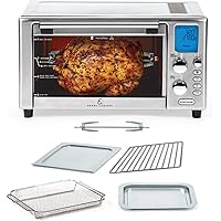 Emeril Lagasse Power AirFryer 360 Better Than Convection Ovens Hot Air Fryer Oven, Toaster Oven, Bake, Broil, Slow Cook…